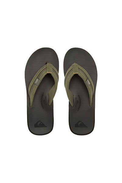 Quiksilver Carver Squish Men's Green Slippers Men's Slippers Aqyl100886