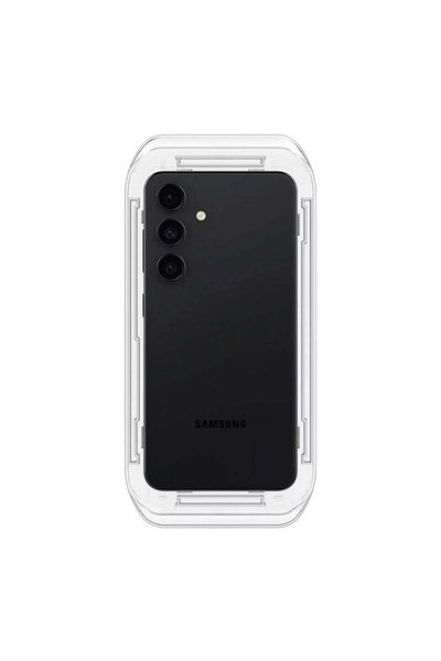Spigen Galaxy S24 Glass Screen Protector Easy Installation Glas.tR EZ Fit HD (2 Pieces) - AGL07440