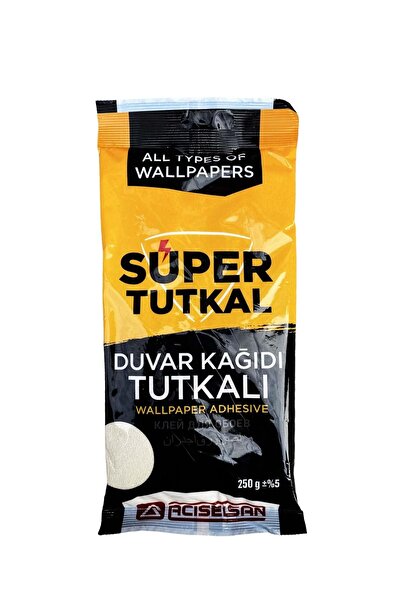 Acıselsan Özel Duvar Kağıdı Yapıştırıcısı Tutkalı 500 gram
