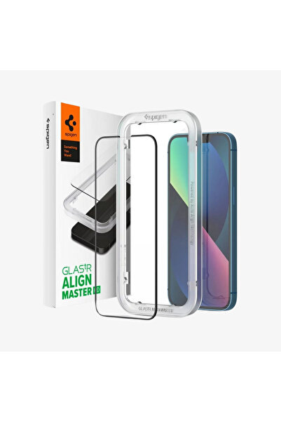 Spigen iPhone 14 / iPhone 13 Pro / iPhone 13 Cam Ekran Koruyucu Kolay Kurulum...