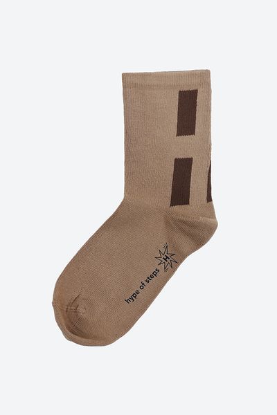 Hype of Steps Misto - Beige Socket Socks