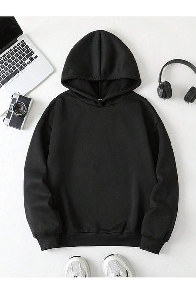 LUNAVISTA Night Printed Starry Hooded Sweatshirt Hoodie