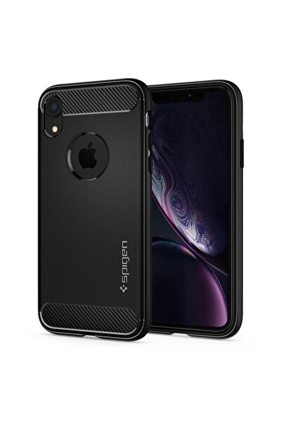 Spigen Husă iPhone XR Rugged Armor Matte Black - 064CS24871