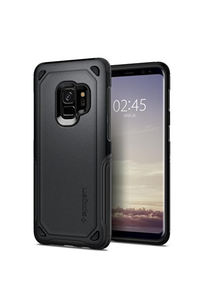 Spigen Galaxy S9 Kılıf Hybrid Armor Graphite Gray - 592CS22844