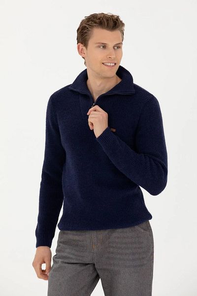 U.S. Polo Assn. Men's Stylish Thick Sweater-We Recommend You to Buy 1 Size Smaller