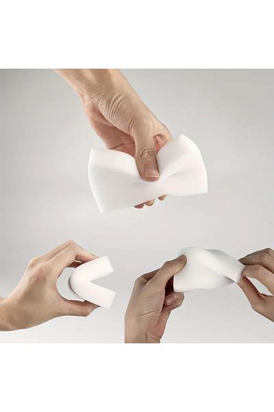 Mucha 3 Pcs Melamine Nano Technology Magic Eraser Sponge 10 cm Multipurpose Cleaning Sponge