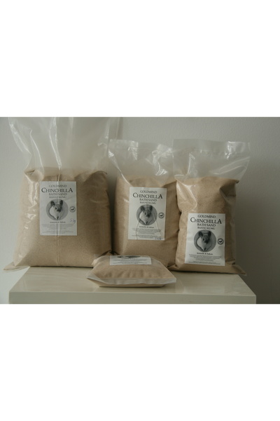 GoldMind 2kg, Chinchilla - Hamster Banyo Kumu, Kemirgen Kumu (2KG)