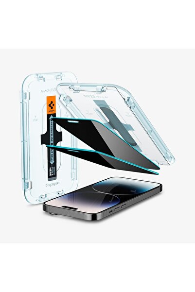Spigen iPhone 14 Pro Hayalet Cam Ekran Koruyucu Kolay Kurulum GLAS.tR EZ Fit ...