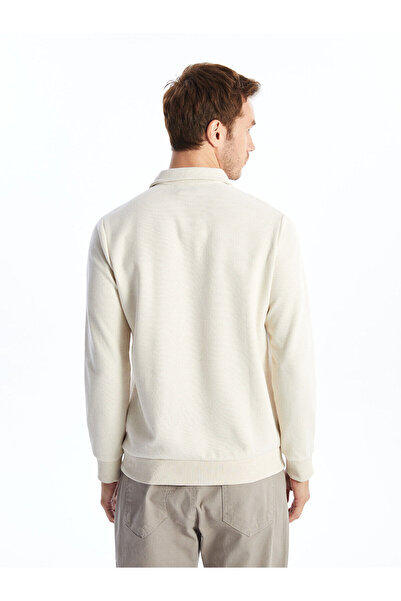 LC Waikiki Ανδρικό φούτερ με μακρυμάνικο λαιμό πόλο