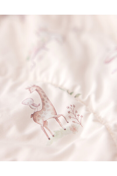 Madame Coco Mimi Baby Quilt - Ecru