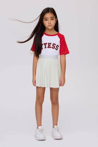 Tyess Fusta albă pentru fete Bg Store