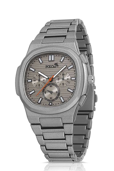 Polo Air Men's Anthracite Metal Cord Wrist Watch - Pl-0926E6X