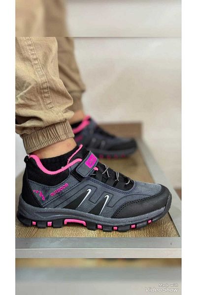ARONA Pantofi unisex pentru copii cu bandă pentru sport în aer liber