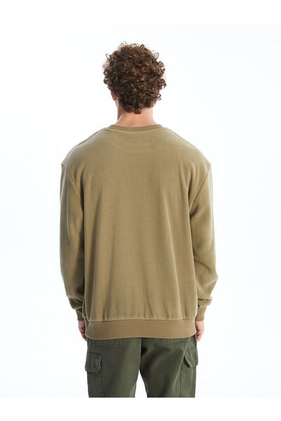 LC Waikiki Ανδρικό φούτερ με μακρυμάνικο φλις λαιμόκοψη