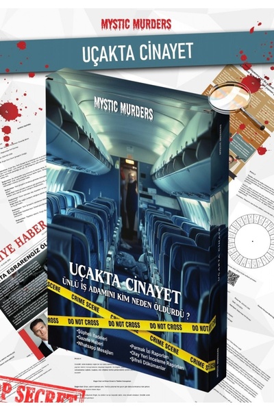 Genel Markalar Dedektiflik Cinayet Çözme Oyunu, Uçakta Cinayet, Dava Çözme Oyunu, Mystic Murders