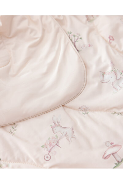 Madame Coco Mimi Baby Quilt - Ecru