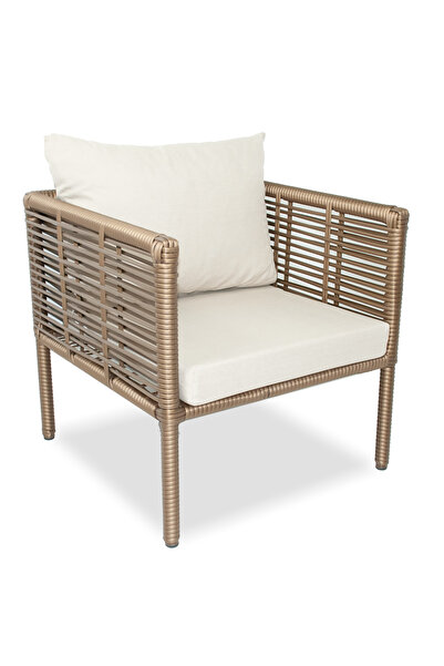 VAVRATTAN New York Rattan Bahçe Takımı 2 1 1 Sehpa-küf