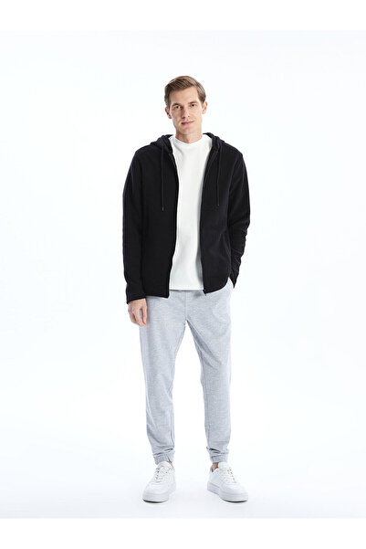 LC Waikiki Vizyon Yeni Sezon Kapüşonlu Uzun Kollu Polar Erkek Fermuarlı Sweatshirt