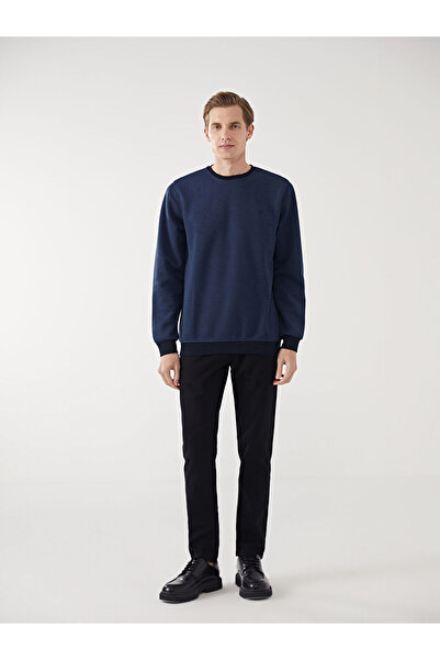 LC Waikiki Чоловічий світшот з довгими рукавами з горловиною екіпажу