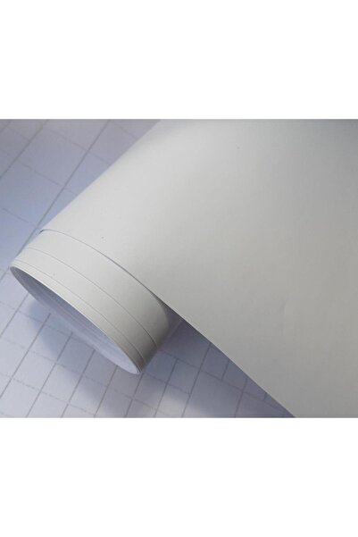 NewVario Parlak Beyaz Folyo - Kaplama Folyosu 45 Cm X 3 Metre