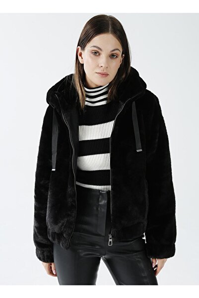 ONLY 15260047-22k Onlvıda яке с качулка от кожа Cc Otw дамско палто