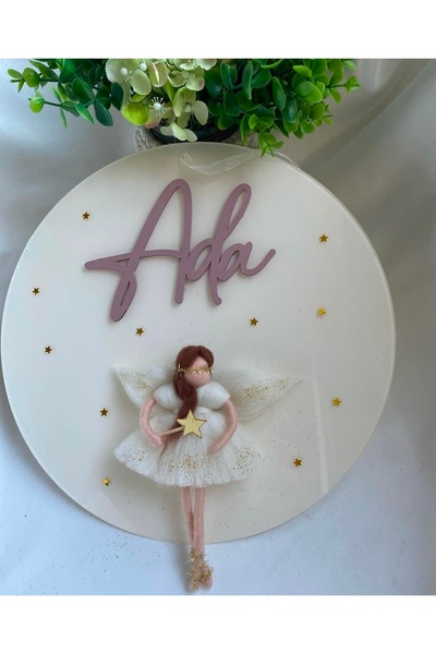 Tasarım Kapı süsü, bebek kapı süsü, peri bebek, peri bebek kapı süsü