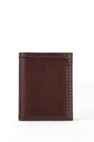 GÖN 12 Valon Gön Valon Brown Leather Men's Wallet