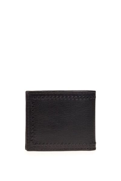 GÖN Ручна робота Чорний чоловічий гаманець Nekka