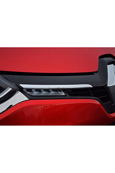 Omsa Renault Clio 4 Krom Hb Ön Panjur 2 Parça 2012-2019 Arası