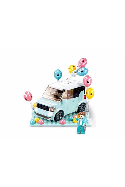 Sluban Mini HandCraft Series - MiniQ Mini Car Building Blocks 236 PCS