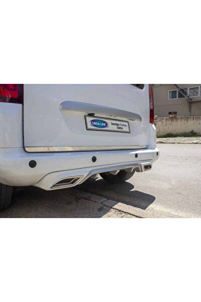 Omsa Citroen Berlingo Krom Bagaj Alt Çıta 2008-2018 Arası