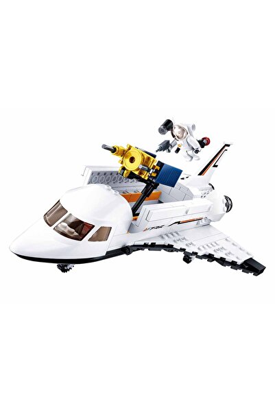 Sluban سلسلة الفضاء - مكعبات بناء مكوك الفضاء 231 قطعة مع شخصيتين صغيرتين