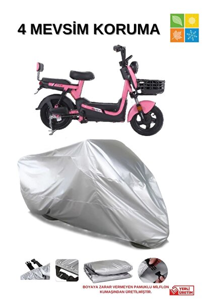 AutoEN GRİ Arora ELEKTRİKLİ ZR3 SU GEÇİRMEZ KALİTESİ MOTOSİKLET ÖRTÜSÜ