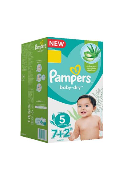 Pampers Size 5 (11-16 kg) 9 pieces