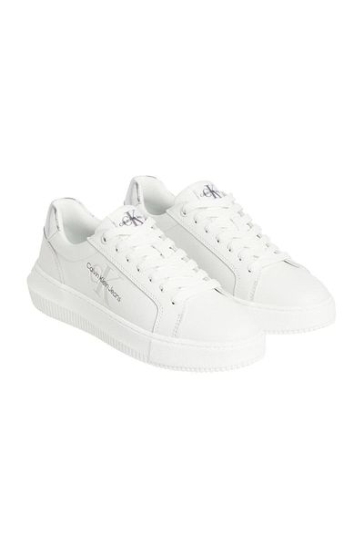Calvin Klein White Women's Chunky Cupsole Sneakers