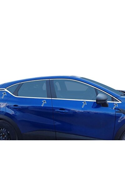 Omsa Renault Captur 2 Krom Cam Alt Çıtası 2019 Ve Sonrası