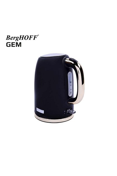 Berghoff Gem Titan 1.7 Liter Black Gold Kettle