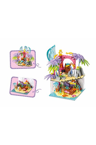Sluban Girl's Dream Series - Secret Island Building Blocks 224 Pieces, with Minifigures