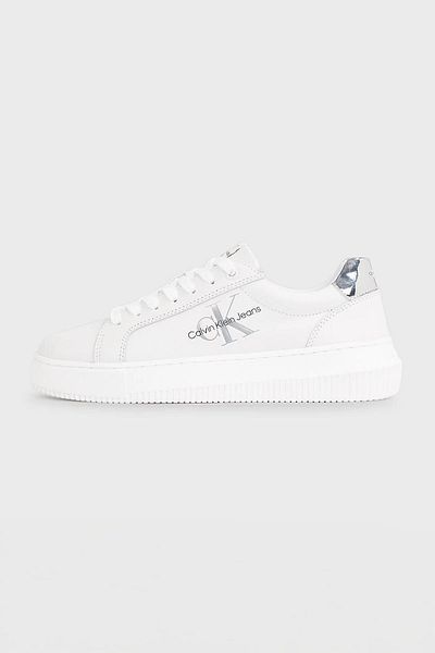 Calvin Klein White Women's Chunky Cupsole Sneakers