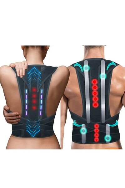 Akselife Unisex Women Men Upright Durus Corset Anti Humpback Corset Shoulder Waist Back Corset