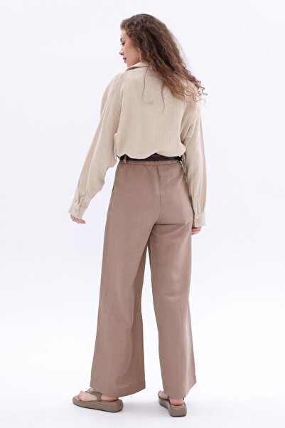 ALLDAY 24ds77033al0 Bol Paça Keten Kadın Pantolon