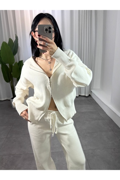 anonim Set de tricotaje cu fermoar dublu