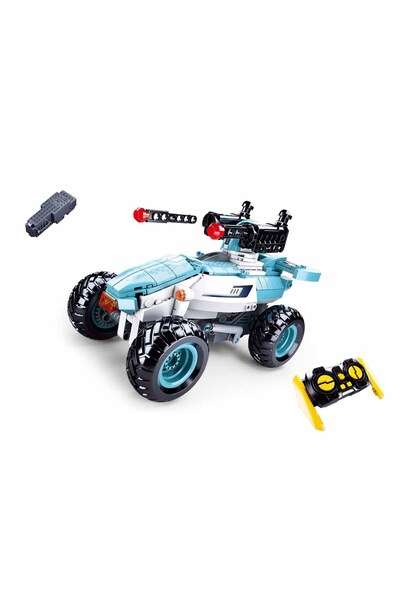 Sluban Power Bricks Series, Ice Rover Racing Car Building Set 268 Pieces, with Remote Conrtol