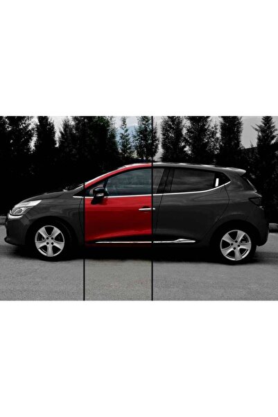 Omsa Renault Clio 4 Hb Krom Cam Alt Çıtası 2012-2019 Arası