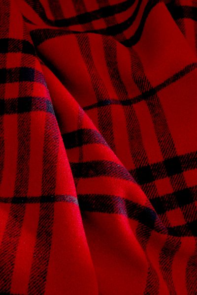 Karaca Home Red Flannel Tv Blanket