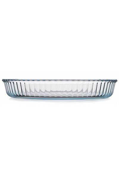 Paşabahçe Large Size Round Pyrex Tray - 2950 Cc