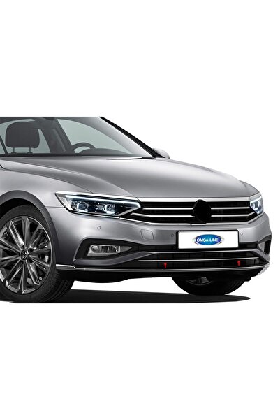 Omsa Vw Passat B8.5 Krom Ön Tampon Çıtası 2019 Ve Sonrası