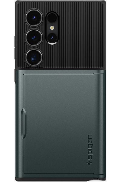 Spigen Galaxy S24 Ultra - Abyss Green Slim Armor Case Cs Acs07307