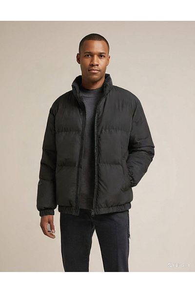 GAREN Unisex Oversize Μαύρο Αδιάβροχο Μπουφάν Bomber