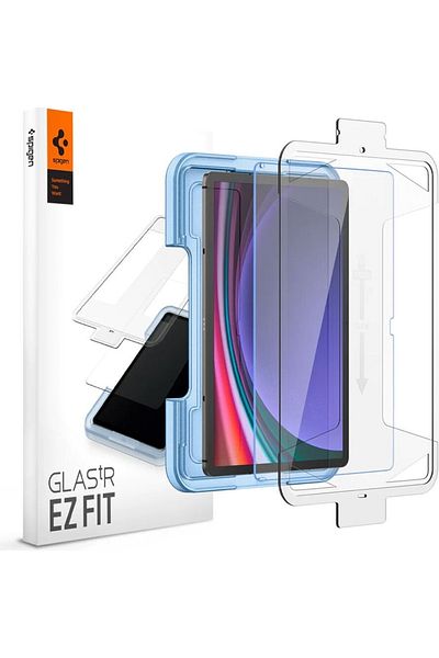 Spigen Galaxy Tab S9 (2023) - Glass Screen Protector, Easy Installation, Slim HD Design - AGL07000